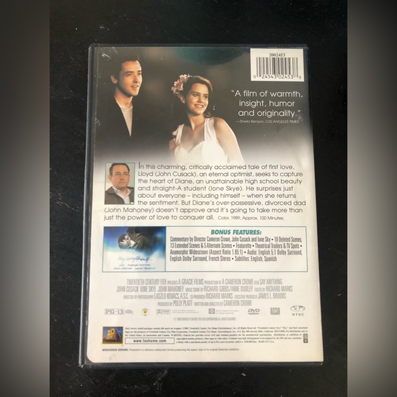 Say Anything Special Edition DVD John Cusack - Picture 2 of 5